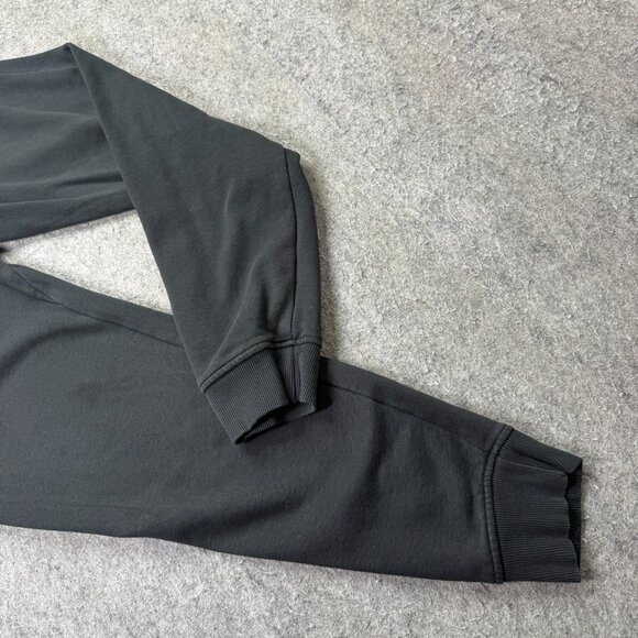Gymshark Jogger Men M Black Crest Slim Fit Fleece 27" Tapered A2A4H - Picture 2 of 16